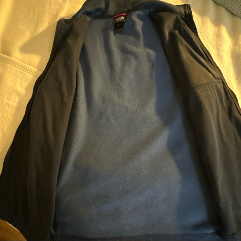 The North Face Men's Blue Fleece Vest Mens Sz medium - Picture 9 of 10